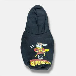 Super Dog T-shirt with Hoodie